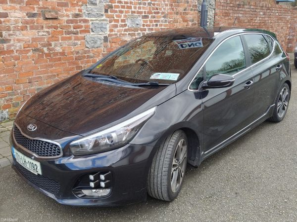 Kia Ceed Hatchback, Petrol, 2017, Black
