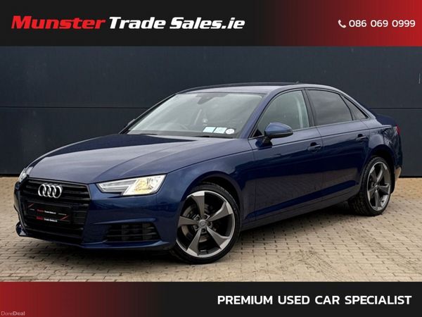 Audi A4 Saloon, Diesel, 2019, Blue