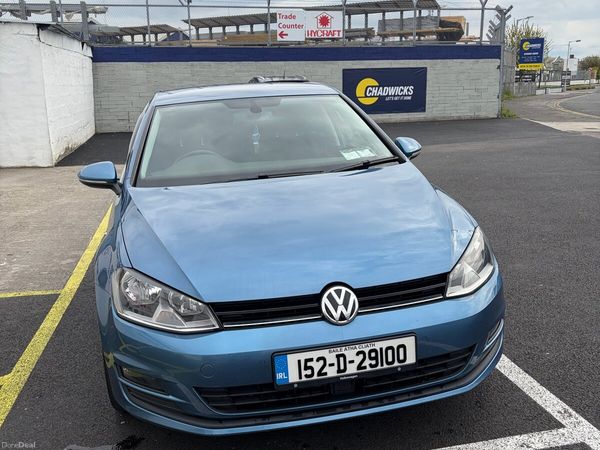 Volkswagen Golf Hatchback, Diesel, 2015, Blue