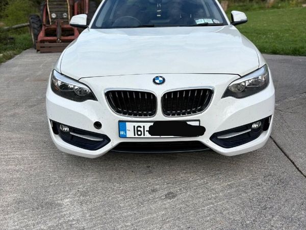 BMW 2-Series Coupe, Diesel, 2016, White