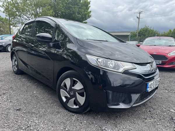Honda Fit Hatchback, Petrol Hybrid, 2014, Black