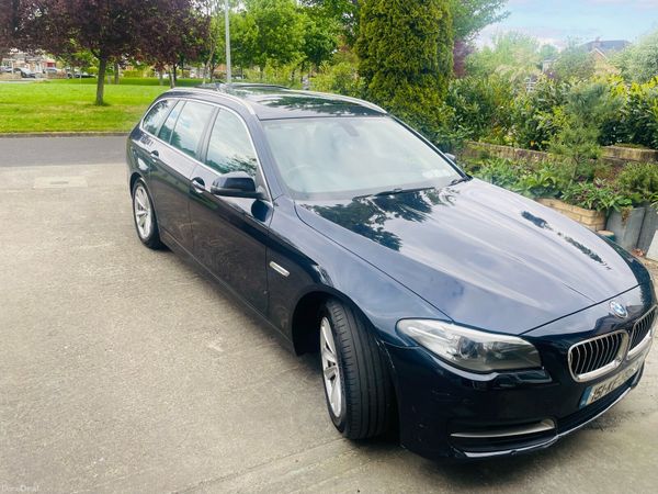 BMW 5-Series Estate, Diesel, 2015, Blue