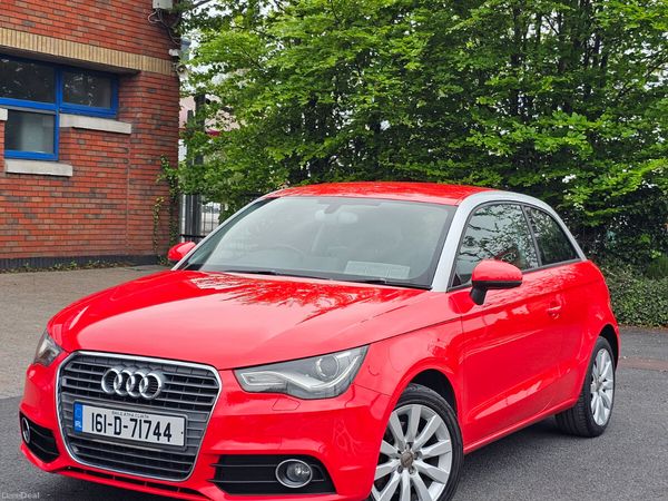Audi A1 Hatchback, Petrol, 2016, Red