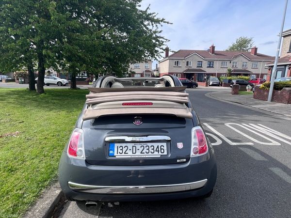 Fiat 500C Convertible, Petrol, 2013, Grey
