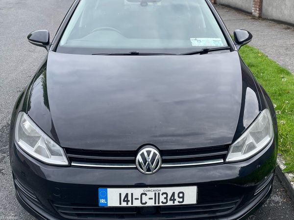 Volkswagen Golf Hatchback, Diesel, 2014, Black