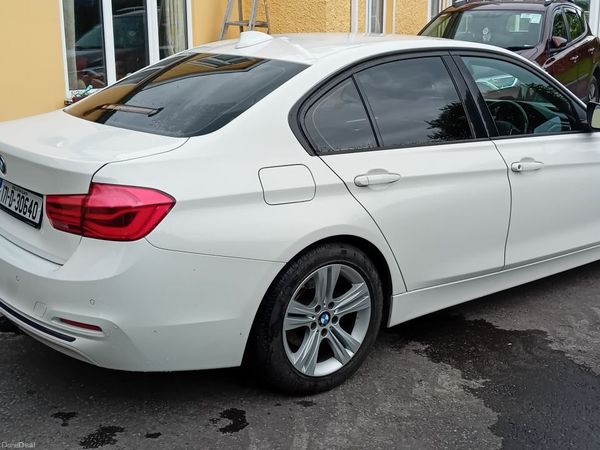 BMW 3-Series Saloon, Diesel, 2017, White
