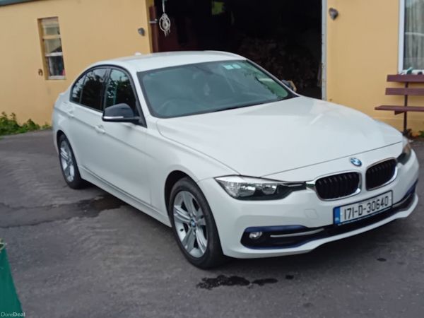 BMW 3-Series Saloon, Diesel, 2017, White