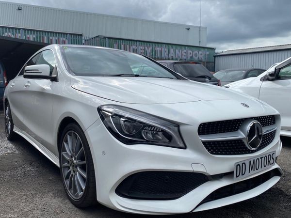 Mercedes-Benz CLA Saloon, Petrol, 2018, White