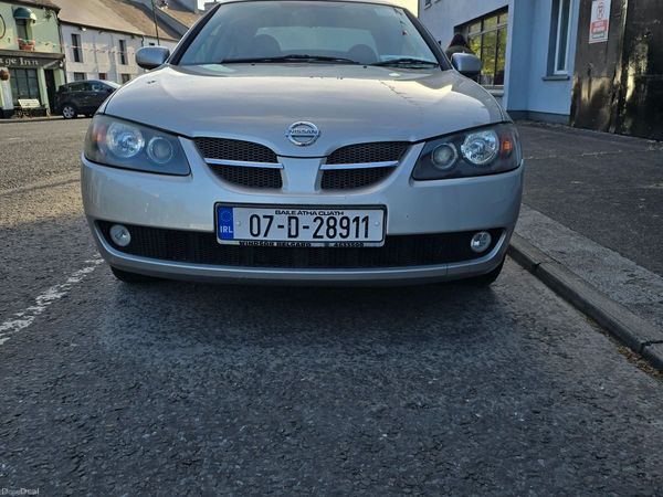 Nissan Almera Saloon, Petrol, 2007, Silver