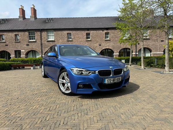BMW 3-Series Saloon, Petrol Plug-in Hybrid, 2017, Blue