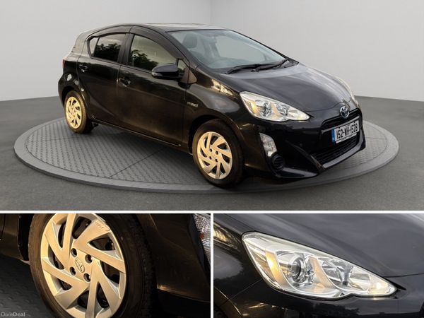 Toyota Aqua Hatchback, Petrol Hybrid, 2015, Black