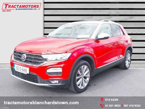 Volkswagen T-Roc Estate, Petrol, 2018, Red