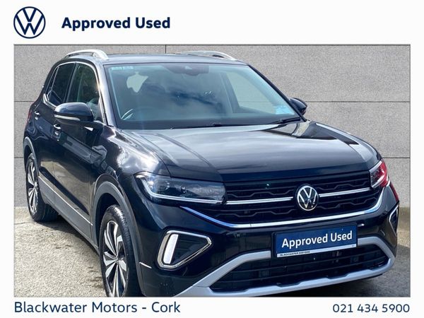 Volkswagen T-Cross Hatchback, Petrol, 2025, Black