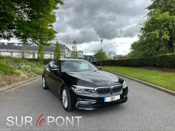 BMW 5-Series Saloon, Diesel, 2017, Black