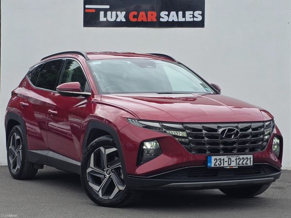 Hyundai Tucson SUV, Petrol Plug-in Hybrid, 2023, Red