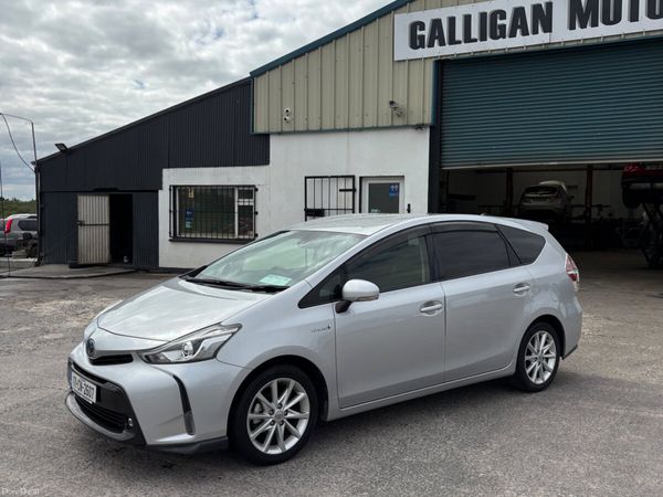 Toyota Prius MPV, Petrol Hybrid, 2017, Grey