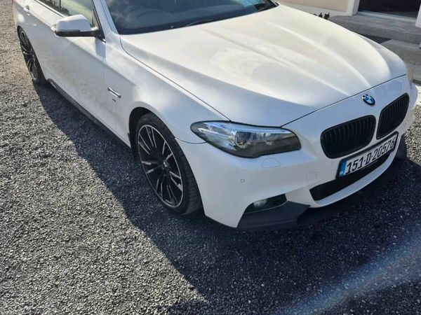 BMW 5-Series Saloon, Diesel, 2015, White