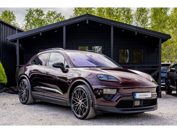 Porsche Macan SUV, Electric, 2025, Brown