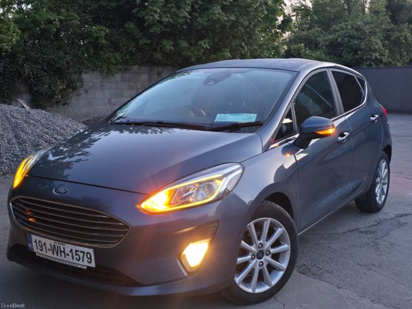 Ford Fiesta Hatchback, Diesel, 2019, Blue