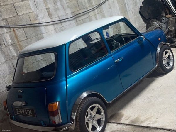 Austin Mini Saloon, Petrol, 1995, Blue