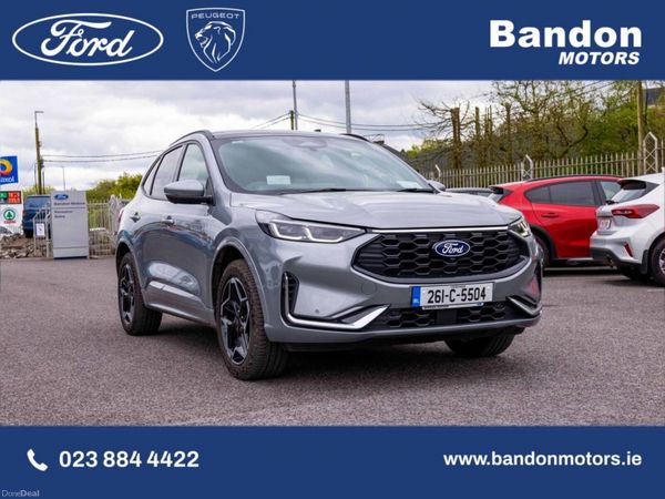 Ford Kuga SUV, Petrol Plug-in Hybrid, 2026, Grey