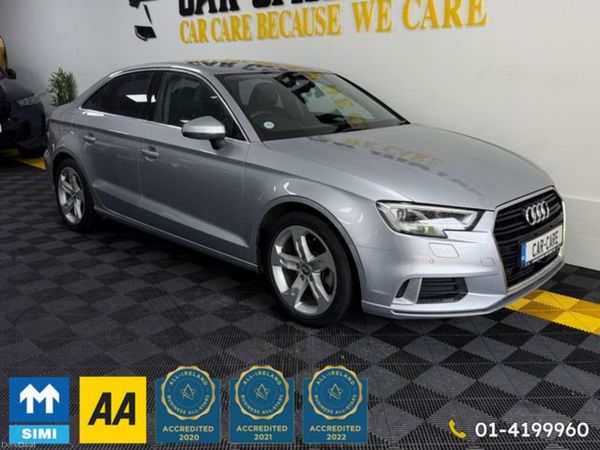 Audi A3 Saloon, Petrol, 2018, Silver