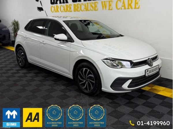 Volkswagen Polo Hatchback, Petrol, 2022, White