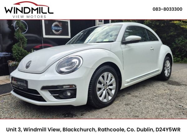 Volkswagen Beetle Hatchback, Petrol, 2017, White