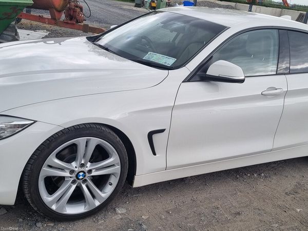 BMW 4-Series Saloon, Diesel, 2016, White
