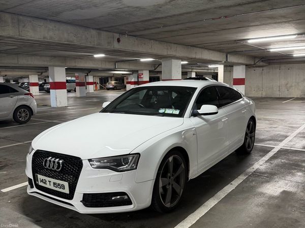 Audi A5 Hatchback, Diesel, 2014, White