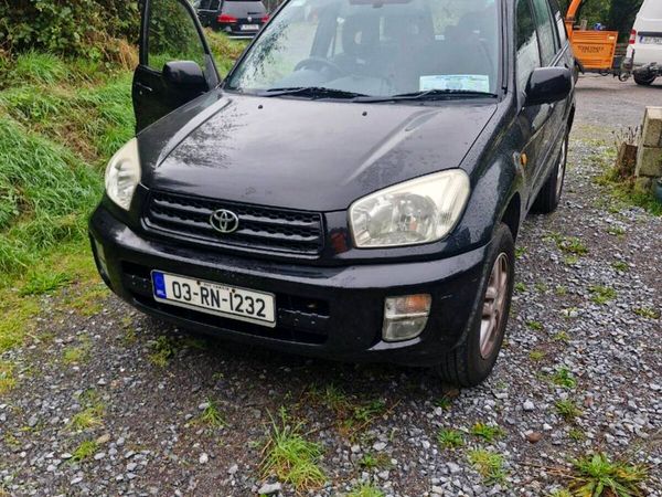 Toyota RAV4 SUV, Petrol, 2003, Black