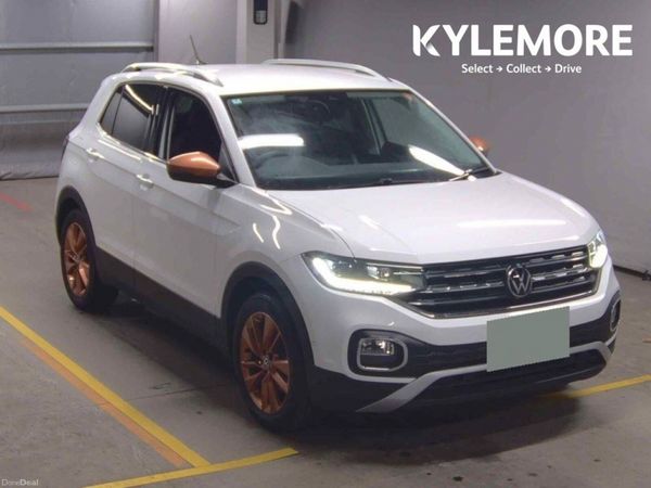 Volkswagen T-Cross SUV, Petrol, 2024, White