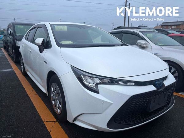 Toyota Corolla Saloon, Petrol Hybrid, 2020, White
