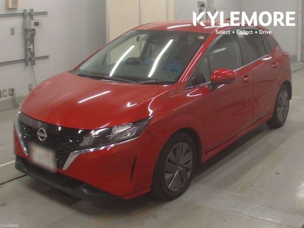 Nissan Note Hatchback, Petrol Hybrid, 2023, Red