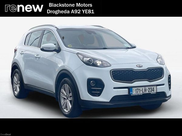 Kia Sportage SUV, Diesel, 2017, White