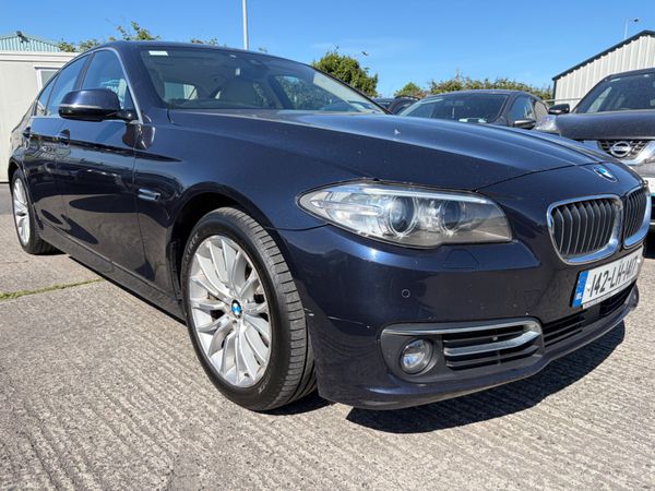 BMW 5-Series Saloon, Diesel, 2014, Blue