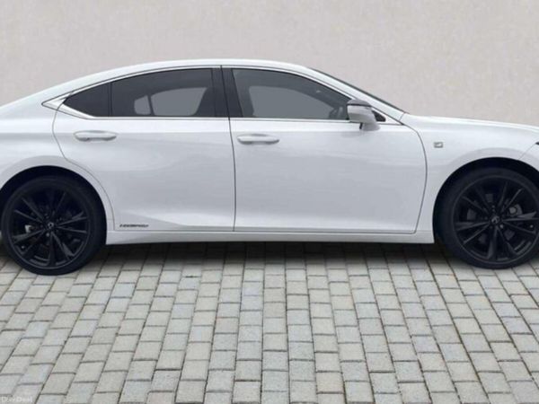 Lexus ES Saloon, Petrol Hybrid, 2023, White