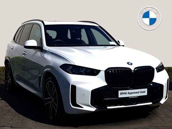 BMW X5 SUV, Petrol Plug-in Hybrid, 2025, White