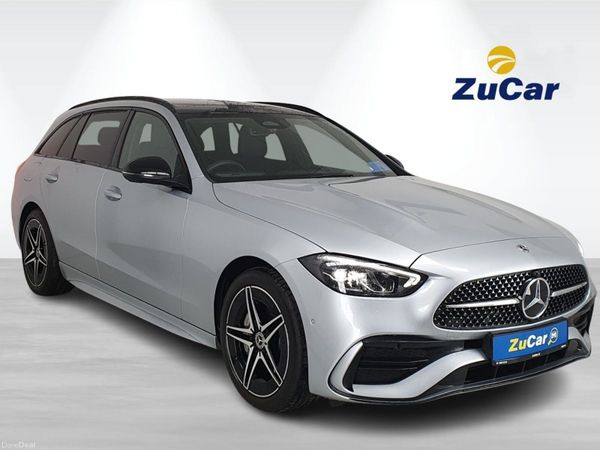 Mercedes-Benz C-Class Estate, Petrol Hybrid, 2025, Silver