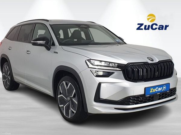 Skoda Kodiaq SUV, Petrol Hybrid, 2025, Silver