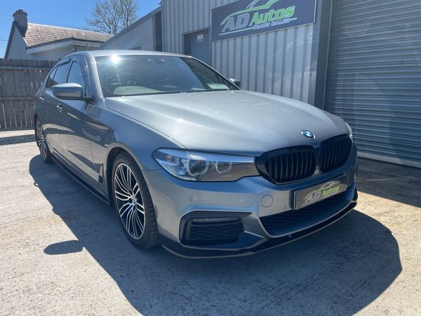 BMW 5-Series Saloon, Diesel, 2019, Blue