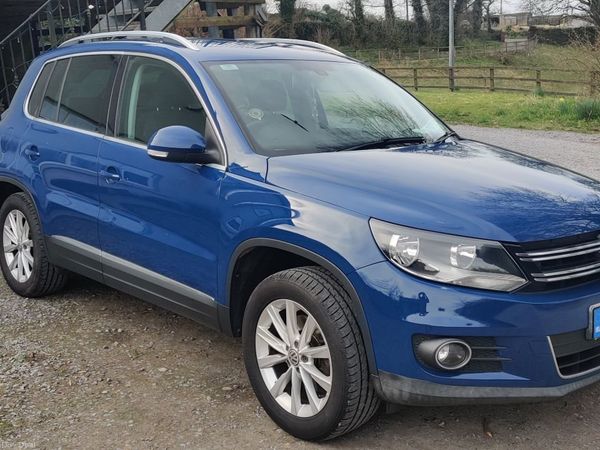 Volkswagen Tiguan SUV, Diesel, 2012, Blue