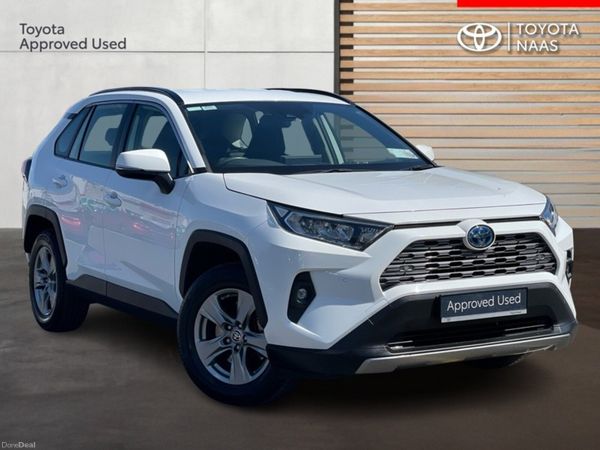 Toyota RAV4 SUV, Petrol Hybrid, 2022, White