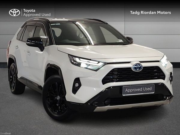 Toyota RAV4 SUV, Petrol Hybrid, 2024, White
