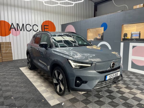 Volvo XC40 SUV, Electric, 2022, Blue