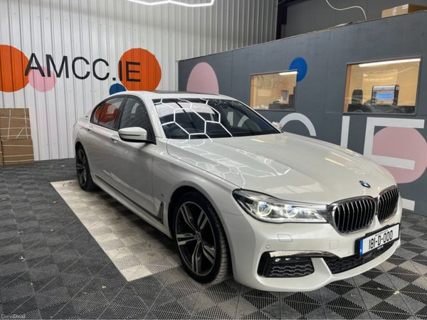 BMW 7-Series Saloon, Petrol Plug-in Hybrid, 2018, White