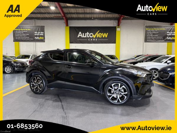 Toyota C-HR SUV, Petrol Hybrid, 2017, Black