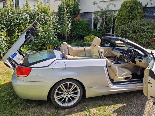 BMW 3-Series Convertible, Petrol, 2009, Silver
