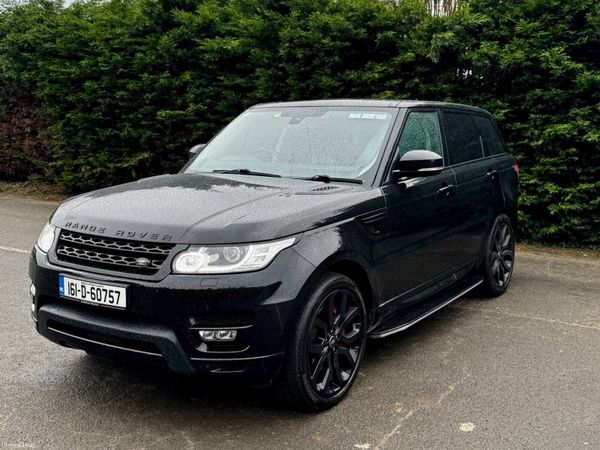 Land Rover Range Rover Sport SUV, Diesel, 2016, Black