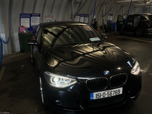 BMW 1-Series Hatchback, Petrol, 2015, Black